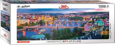 Пазл Eurographics Прага Чехія 1000 елементів панорамний (628136653725)