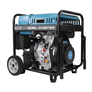 Генератор Konner & Sohnen KS 6100iDЕ ATSR інверторний дизельний 5/5,5кВт KS 6100IDE ATSR