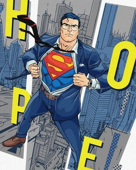 Obraz do malowania po numerach Ideyka WB Superman: Hope 40x50 cm (4823104388227)