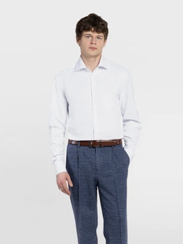 Сорочка чоловіча біла з бавовни Arber ANDREW 44 зріст 5 білий (M05.17.00.612)