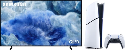 Комплект Телевізор Samsung QLED 43" QE43Q8FAAUXUA + Ігрова приставка Sony PlayStation 5 Slim Digital Edition