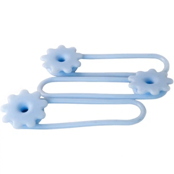 Держатель для кабеля Extradigital CC-973 Cable Clips, Blue (KBC1805) (345355)