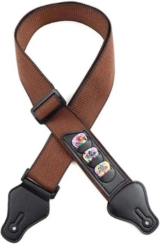 Ремінь до гітари Alfabeto STRP3030-BR (Brown)
