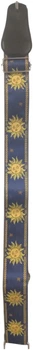 Ремінь до гітари Alfabeto STRP5050-BL (Blue)