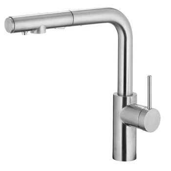 Смеситель для кухни KFA Armatura Duero Pure Basic однорычажный, сталь (6623-119-22)