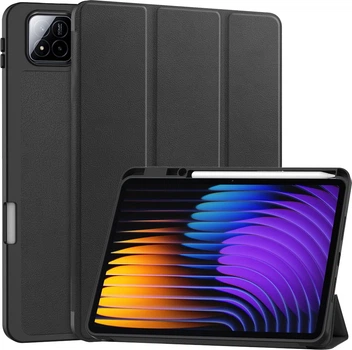 Чехол для планшета BeCover Flexible TPU Mate для Xiaomi Pad 7/7 Pro 11.2" с креплением для стилуса Black (BC_715614)