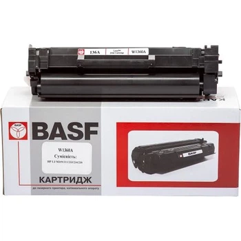 Картридж HP 136A (W1360A), Black, BASF (BASF-KT-W1360A)