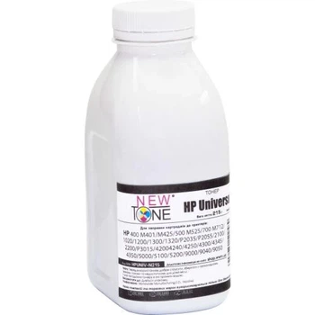 Тонер HP Universal 1200/1300/2100/2200/4200/4300, P2035/2055, 215 г, NewTone (HPUNIV-N215)