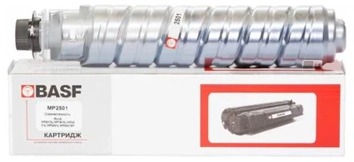 Тонер Ricoh Aficio MP2001/MP2501, туба, 9000 стор, BASF (BASF-KT-MP2501E)