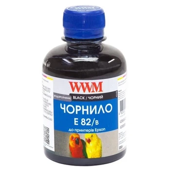 Чернила WWM Epson Stylus Photo P50, PX660, T50, TX650/700, R270/290, Black, 200 мл (E82/B)