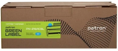 Картридж HP 216A (W2411A), Cyan, Patron Green (PN-216ACGL)