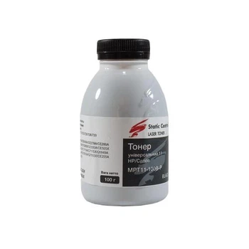 Тонер HP Universal 1200/1300/2100/2200/4200/4300, P2035/2055, 100 г, Static Control (MPT11-100B-P)