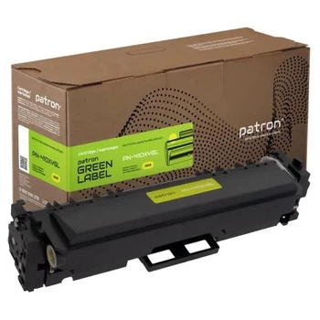 Картридж HP 410X (CF412X), Yellow, Patron Green (PN-410XYGL)