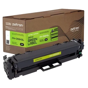 Картридж Canon 055, Black, Patron Green (PN-055KGL)