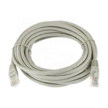 Патч-корд 3 м, UTP, Grey, Kingda, Cat.6, Cu, PVC (KD-PAUT6300GY)