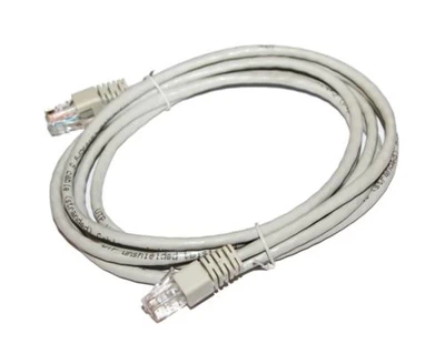 Патч-корд 2 м, UTP, Grey, Cablexpert, Cat.5e, CCA, PVC (PP12-2M)