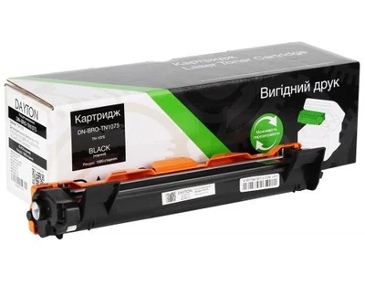 Картридж Brother TN1075, Black, Dayton (DN-BRO-TN1075)