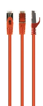 Патч-корд 1 м, S/STP, Orange, Cablexpert, Cat.6a, Cu, LSZH (PP6A-LSZHCU-O-1M)