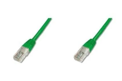 Патч-корд 2 м, UTP, Green, Digitus, Cat.5e, Cu, PVC (DK-1511-020/G)