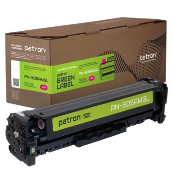 Картридж HP 305A (CE413A), Magenta, Patron Green (PN-305AMGL)