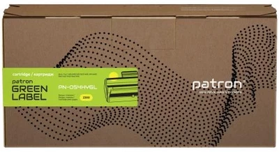 Картридж Canon 054H, Yellow, Patron Green (PN-054HYGL)