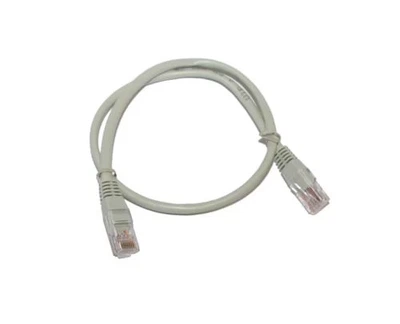 Патч-корд 0.5 м, UTP, Grey, Cablexpert, Cat.5e, CCA, PVC (PP12-0.5M)
