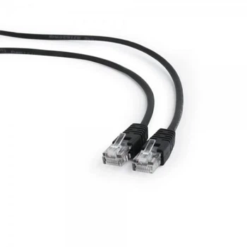 Патч-корд 7.5 м, UTP, Black, Cablexpert, Cat.5e, CCA, PVC (PP12-7.5M/BK)