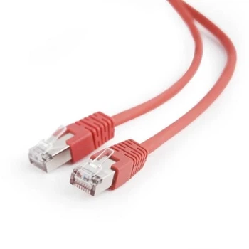 Патч-корд 2 м, FTP, Red, Cablexpert, Cat.5e, CCA, PVC (PP22-2M/R)