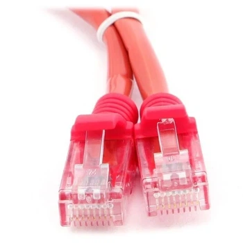 Патч-корд 1 м, UTP, Red, Molex, Cat.5e, Cu, LSZH (PCD-01001-0C)