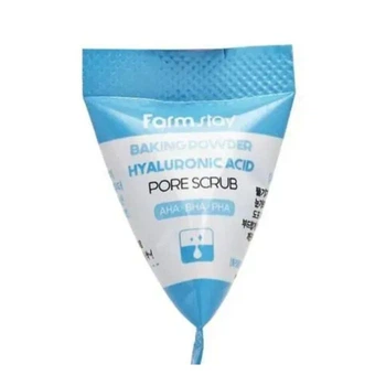 Скраб для обличчя FarmStay з содою та гіалуроновою кислотою Baking Powder Hyaluronic Acid Pore Scrub