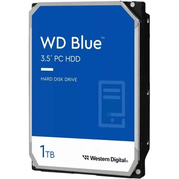 Жесткий диск WD BLUE HDD 1Tb 7200rpm 64Mb 3.5'' SATA III (WD10EARZ)