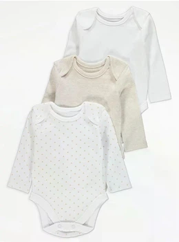 Боді (3 штук) George 584/5842/1015 62-68см різнокольорові