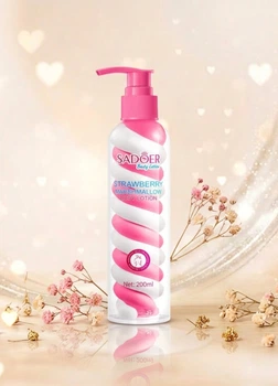 Лосьон для тела с экстрактом клубники Strawberry Marshmallow Body Lotion (2073-01) 200 мл SADOER