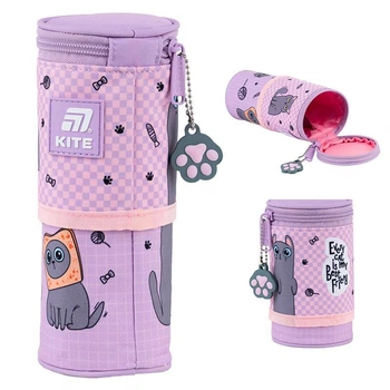 Пенал-тубус мягкий Kite K25-684-3 1 отделение, подвеска