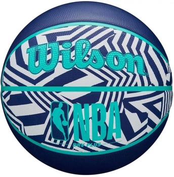 Баскетбольний м'яч Wilson NBA DRV Plus Dazzle Camo Bskt Indigo (розмір 7) WZ3016102XB7