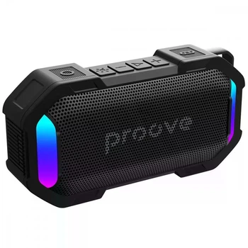 Портативна Акустика Proove Black Rock 10W (APP), Bluetooth: 5.3, 2000мАг, 8 години роботи