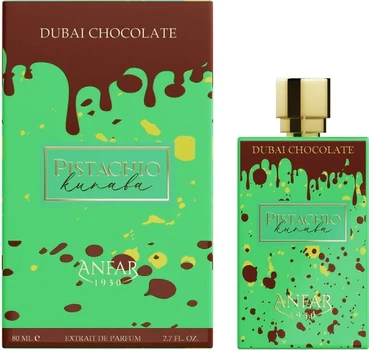 Парфуми унісекс Anfar 1950 Pistachio Kunafa Dubai Chocolate 80 мл (6294022301106)