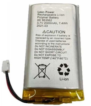 Акумулятор для Hub 2 Plus Rex 3.7V 3000mAh 11.1Wh