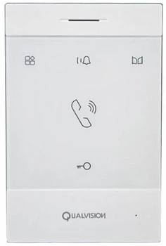 Аудиодомофон Qualvision QV-IDS4Y11 Hands Free с поддержкой 4-х проводной панели