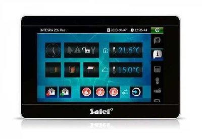 Клавіатура Satel INT-TSI-B з сенсорним дисплеєм 7 дюймів для ППК INTEGRA