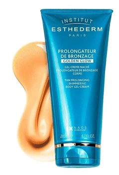 Institut Esthederm (Інститут Естедерм) — Гель‑крем для продовження засмаги з шимером Golden Glow Body Tan Prolonger, 200 мл