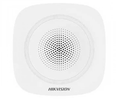 Беспроводная сирена Hikvision AX PRO PS1-I-WE для помещений светозвуковая 868 МГц