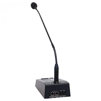 Выносной пейджинговый микрофон I-Sound IS-RM6 6 зон интерфейс RS485 до 200м частота 80Гц-15кГц