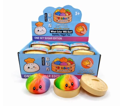 Іграшка 10 см Dumpling, Mystery Dumpling, Squishies Dumpling сквіі пельмень кольоровий
