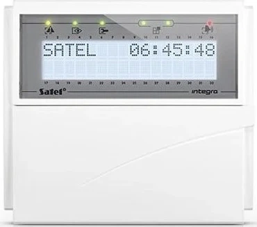 РК-манипулятор Satel INT-KLCD-W Белый (5905033339019)