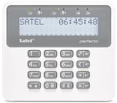 РК-манипулятор Satel PRF-LCD Белый (5905033332287)