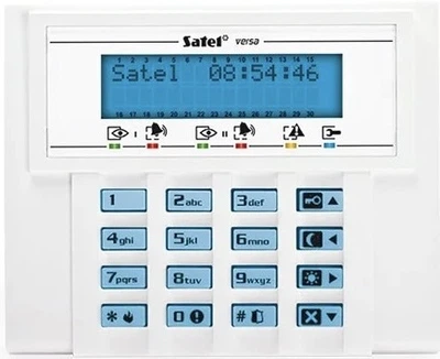 РК-манипулятор Satel VERSA-LCD-BL Белый (5905033330672)
