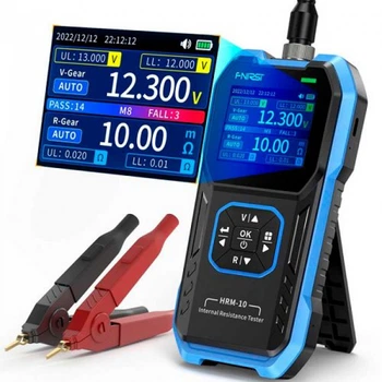 Тестер аккумуляторов Fnirsi HRM-10 для измерения импеданса и напряжения