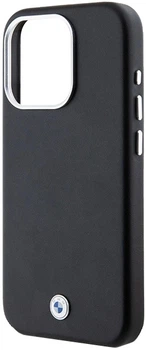 Панель BMW Signature Wrapped Metal MagSafe BMHMP15L23PUFWK для Apple iPhone 15 Pro Black (3666339233273)