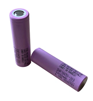 Аккумулятор 18650 3000mAh 30A Li-Ion Samsung 30Q высокоточный, под точечную сварку